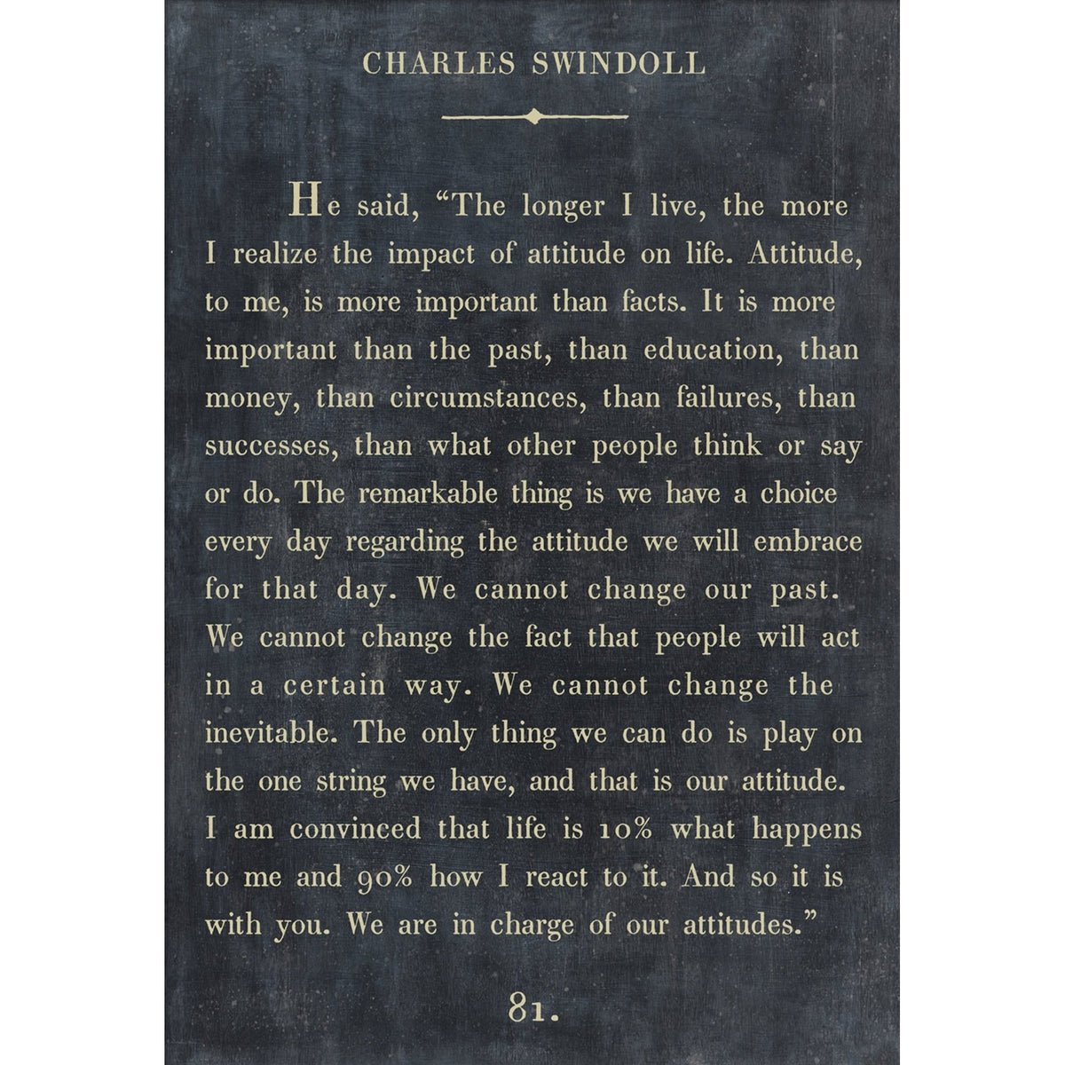 Charles Swindoll - Book Collection Art Print - Jack and Jill Boutique