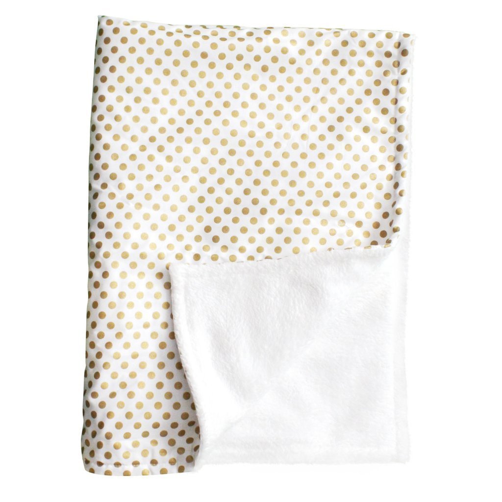 Gold polka dot crib bedding hotsell