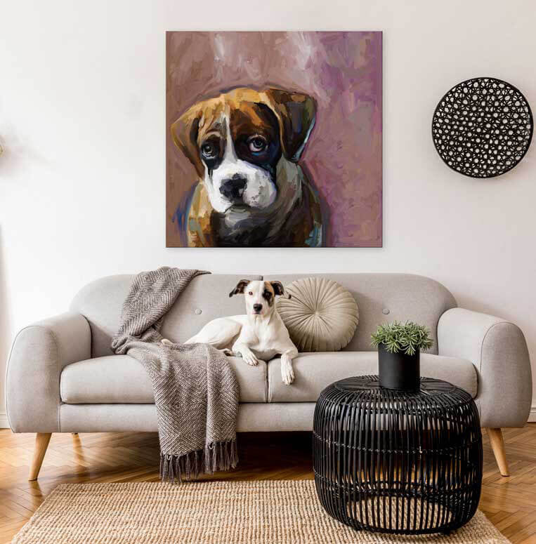 Best Friend - The Look Boxer Wall Art - Jack and Jill Boutique