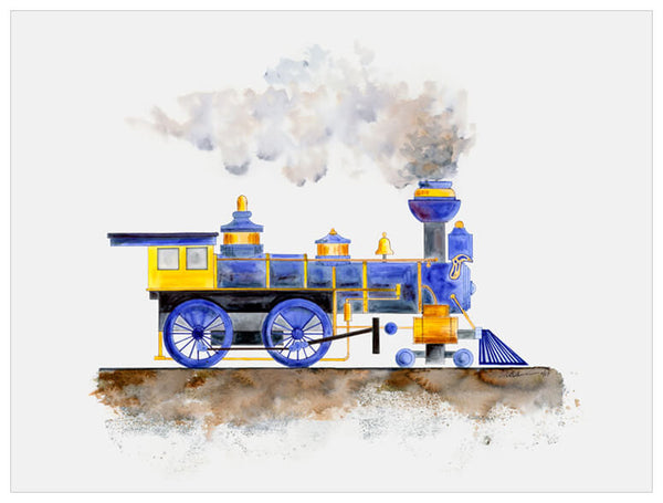 Planes, Trains & Autos - Steam Train 2 Wall Art